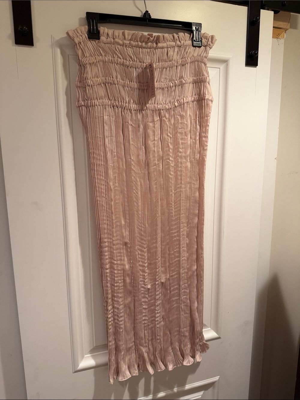 Philosophy Blush Pleated Dress/Shirt